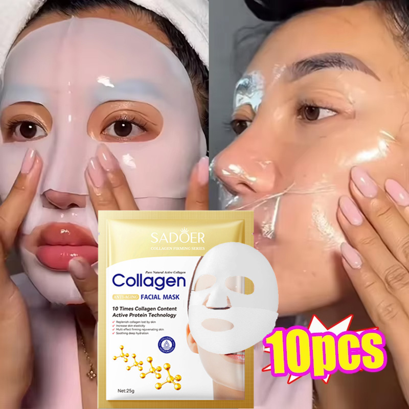 Skincare La Roche Posay - 10 szt. Koreańska Kolagenowa Maska do