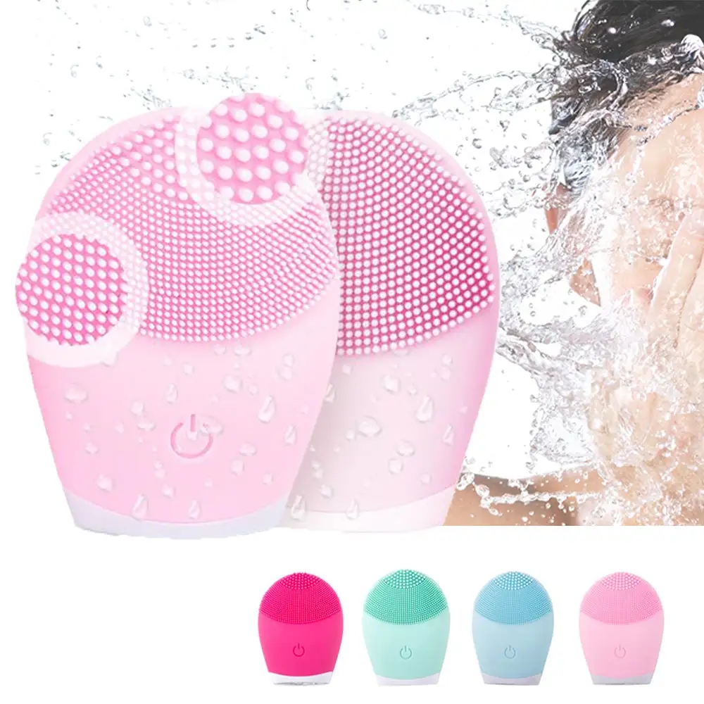 Skincare B Erl - Elektryczny silikonowy środek do mycia twarzy